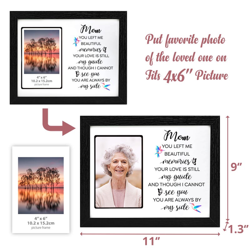 Fabuday Sympathy LED Shadow Box 4x6 Picture Frame - Memorial Gifts for Loss of Mom, Grandma; Bereavement Gifts in Memory of Loved One - Image 5