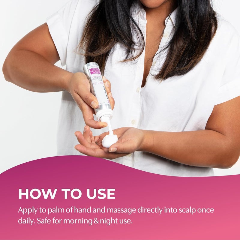 BosleyMD Foam, Extra Strength Thinning Treatment for Hair Loss and Hair Regrowth for Women 2%-5% Topical Solution, Foam/Mousse, 1-month supply, 2 oz - Image 3