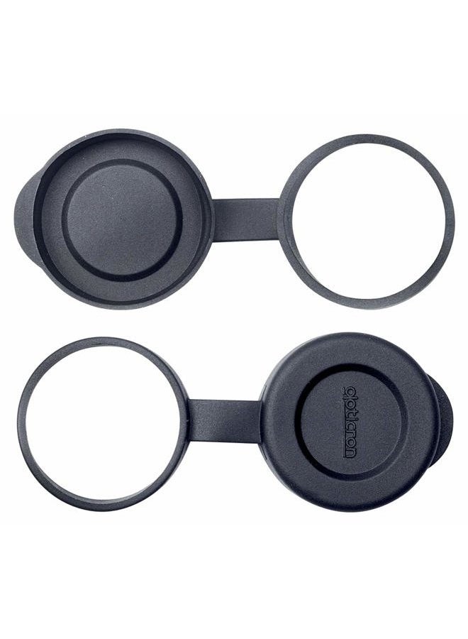 Opticron 31027 Rubber Objective Lens Covers 25mm OG L Pair fits models with Outer Diameter 34mm,Black - Image 1