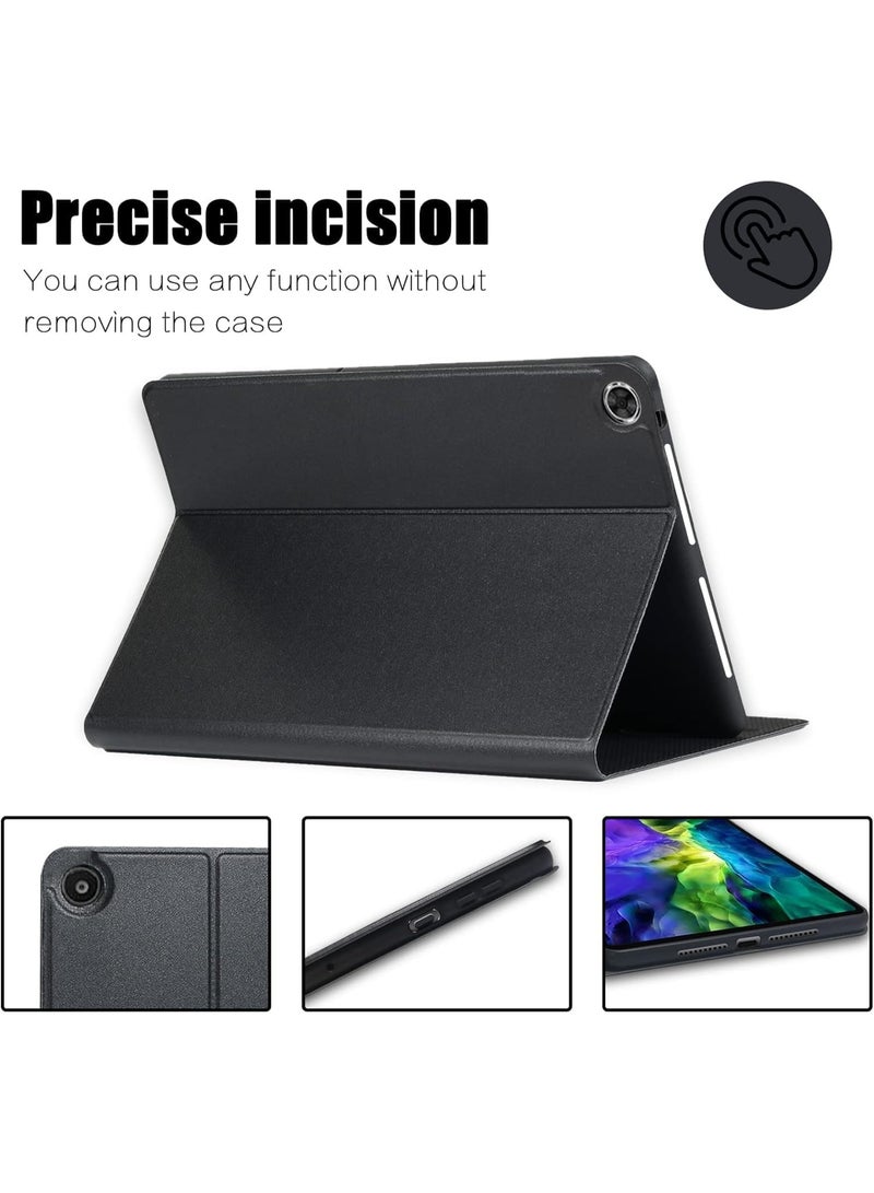 Compatible with Case for Huawei MatePad SE 10.4 Inch Tablet Leather Protection Folio Slim Protective Case Cover with Flip Stand Back Cover(black) - Image 5