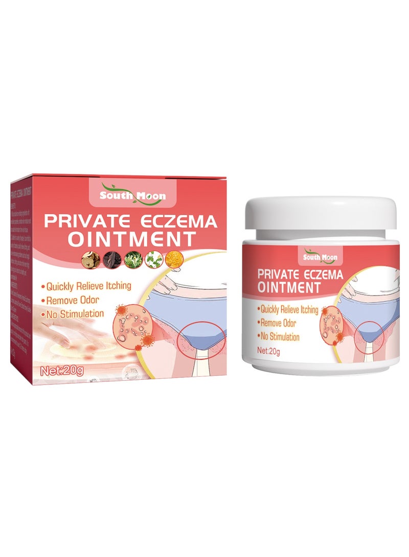 ساوث مون مرهم  لمناطق الأنثوية الخاصة - تخفيف الحكة، إزالة الرائحة، مناسب للبشرة الحساسة - Image 1