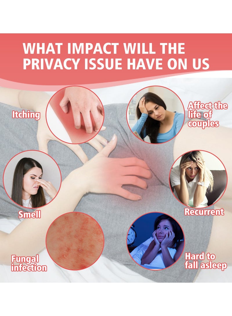 ساوث مون مرهم  لمناطق الأنثوية الخاصة - تخفيف الحكة، إزالة الرائحة، مناسب للبشرة الحساسة - Image 3