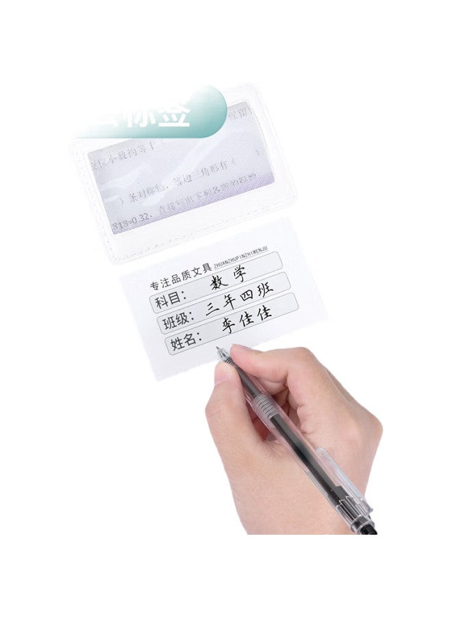 Jin Longxing Jinlongxing L-Shaped Mesh Zipper Three-Layer Subject Classification Bag, A4 Full Opening, Chinese Language And Mathematics English Comprehensive Handbag, Textbook Homework Exam Paper Document Bag, Tutoring Bag, Art Bag, Random Mixed Colors, 1 Piece - Image 3