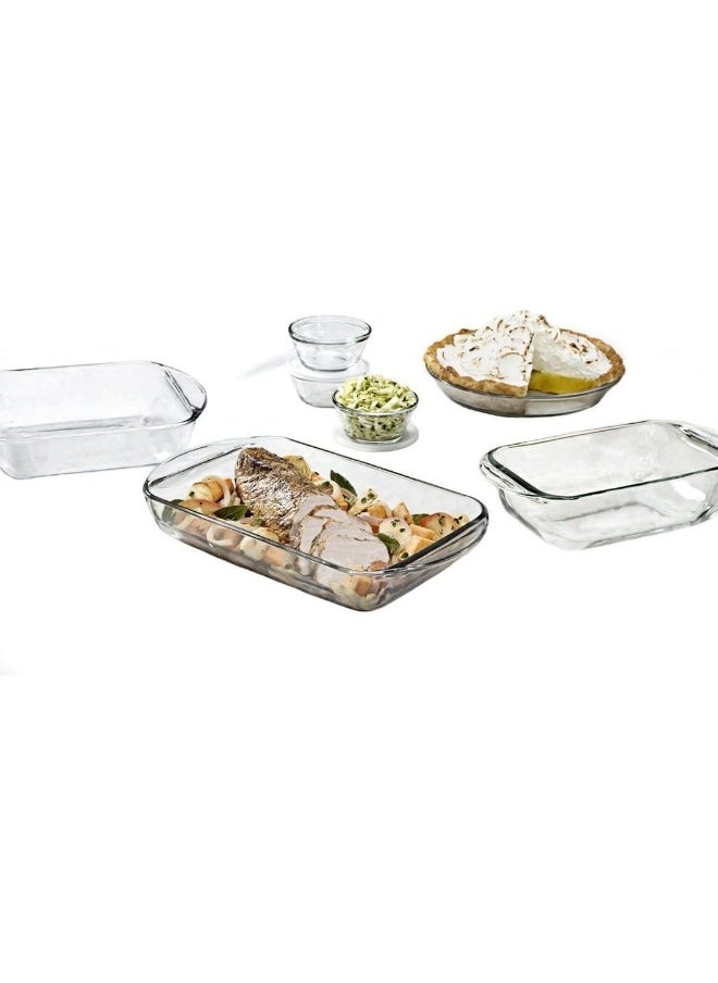 Anchor Hocking - A/H 2Qtr./Ltr. 8"Square Cake Dish - Image 1
