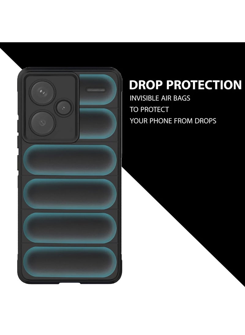 SpartanACC - SpartanACC FlexArmor for Xiaomi Note 13 Pro Plus Case with Redmi Note 13 Pro Plus BackCover ShockProof MIlitray Drop Protection Reinforced Airbag Corners for Note 13 Pro Plus Cover White - Image 1