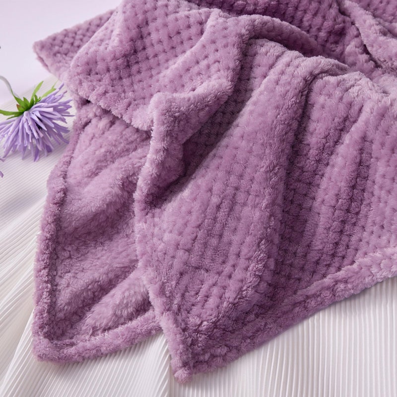 LE CADEAU Birthday Gifts for Women, Self Care Get Well Soon Gifts, Lavender Relaxing Spa Gift Basket Care Package w Blanket, Valentines Mothers Day Christmas Gifts for Mom Grandma Wife Girlfriend Friends Sister - Image 3