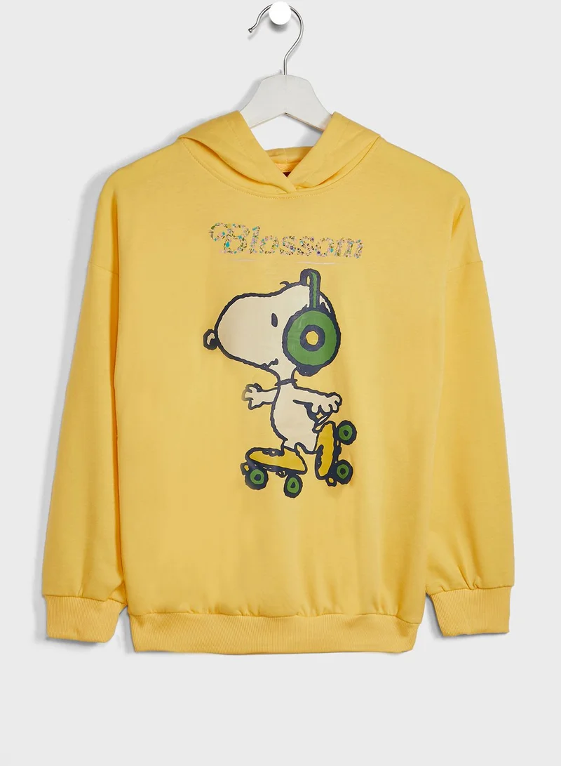 Peanuts Youth Snoopy Hoodie