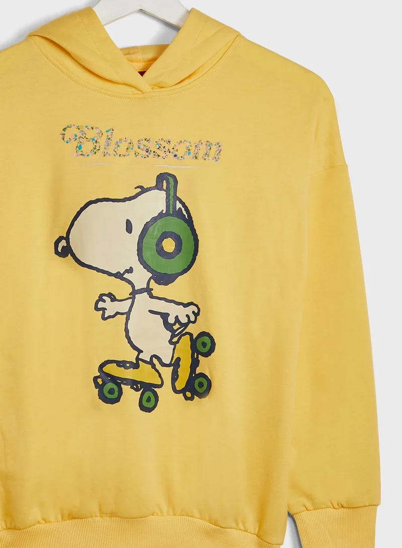 Peanuts Youth Snoopy Hoodie