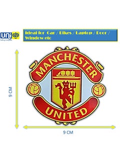 Uniq UNIq Manchest FC  Professional FootballSoccer Club Logo Stickers Colorful Waterproof Stickers CarBikeLuggage Sticker  - Image 2