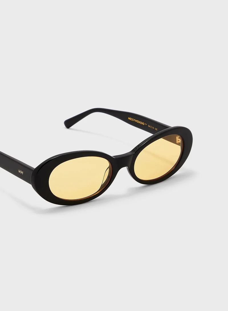 MESSYWEEKEND Kurt Shape Sunglasses