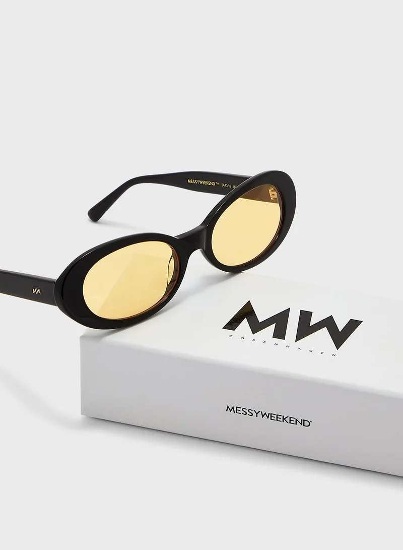 MESSYWEEKEND Kurt Shape Sunglasses