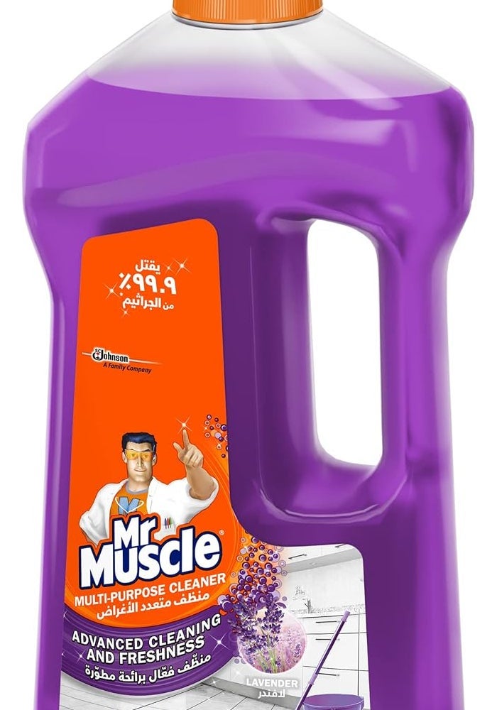 Mr Muscle Mr. Muscle Lavender Multi-Purpose Floor Cleaner, 1L - Image 1