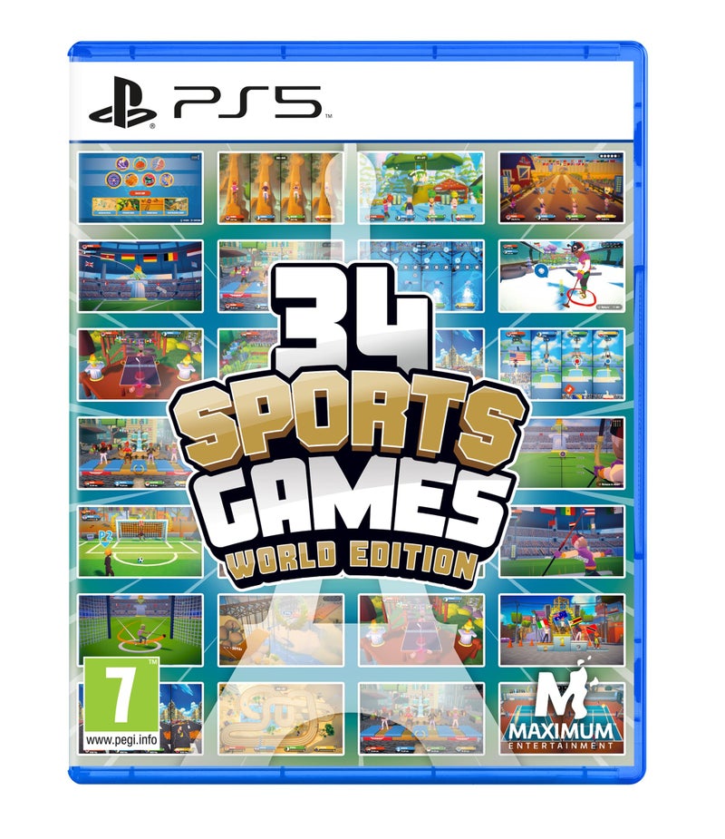 Maximum Entertainment 34 Sports Games - World Edition (PS5) - Image 1