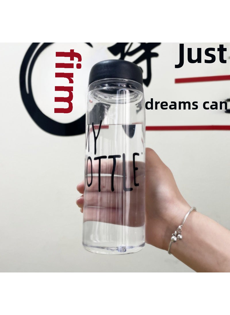 Generic - Sports Pop-Up Lid Water Bottle Large CapacityNew 500ml New 500ml - Image 1
