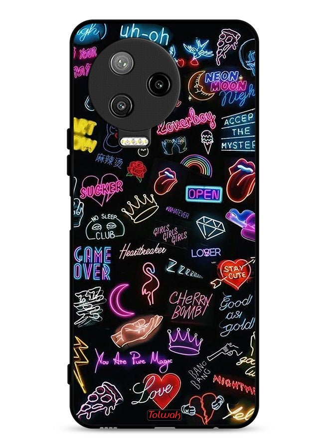 Tolwak Infinix Note 12 Pro 4G Protective Case Cover Accept The Mystery - Image 1