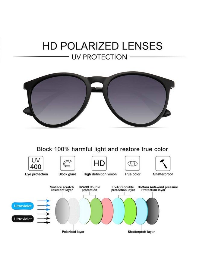 WOWSUN Retro Sunglasses Womens 2024 Trendy Round Classic Glasses  - Image 3
