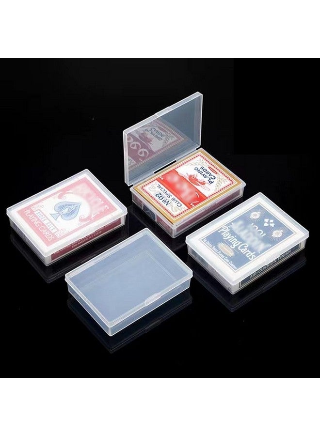DKAOVH 4 Pcs Playing Card Case, Playing Card Box,Playing Card Storage Box, Card Deck Holder for Bank Card, Business Card, Game Cards - Image 5