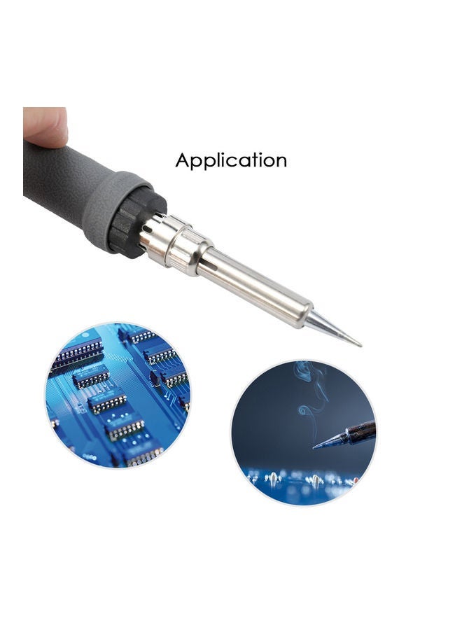 NIBEMINENT Internal Heating Adjustable Digital Control Thermostatic Black 31x4x10cm - Image 5