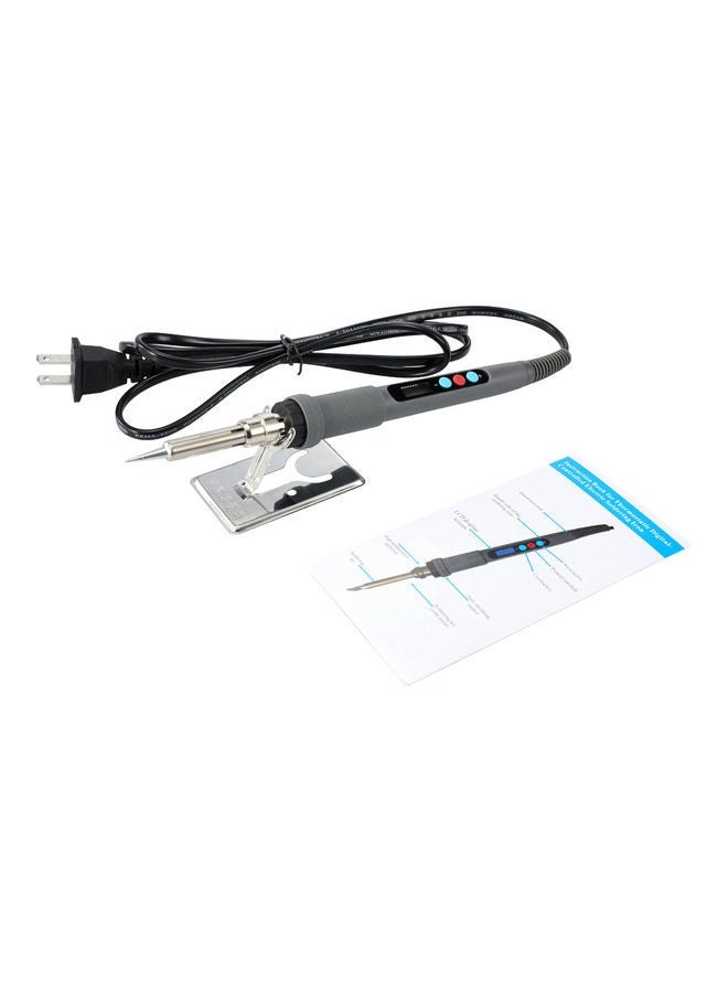 NIBEMINENT Internal Heating Adjustable Digital Control Thermostatic Black 31x4x10cm - Image 2