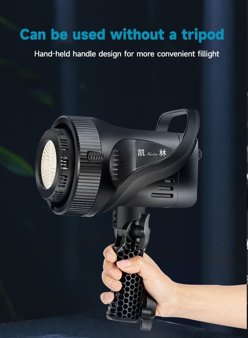 Sharpdo Professional Photography Studio Lighting Kit, 500W 2700-7500K 3 Colors LED Monolights with Softbox and Stand for Photography/Video Recording/Live Streaming Black - Image 2