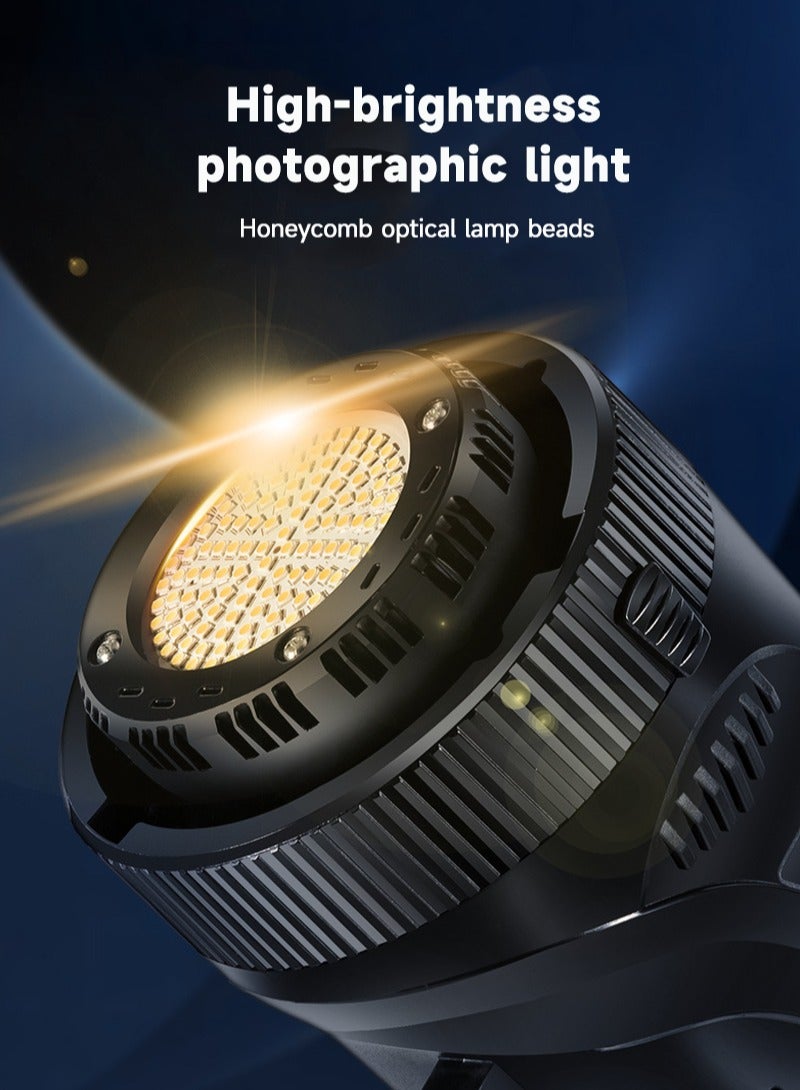 Sharpdo Professional Photography Studio Lighting Kit, 500W 2700-7500K 3 Colors LED Monolights with Softbox and Stand for Photography/Video Recording/Live Streaming Black - Image 3