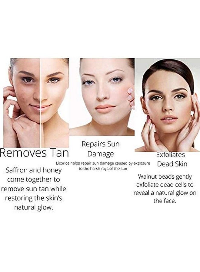 KHADI RISHIKESH Herbal Saffron & Honey Face Wash For Glowing And Softening Your Skin With Vitamin And Antioxidant For Boy Girls Men And Women (210Ml) New Edition - Image 5