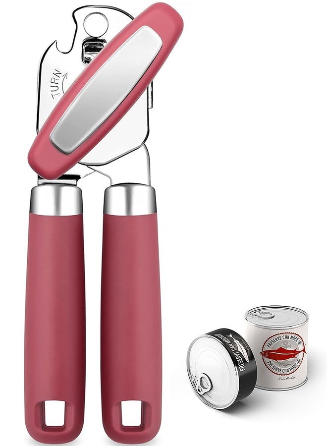 OUTWAY Can Opener,Professional 3-In-1 Multifunctional Manual Can Openers Bottle Opener,Kitchen Durable Stainless Steel Heavy Duty Can Opener Smooth Edge for Kitchen Seniors Friendly - Image 1