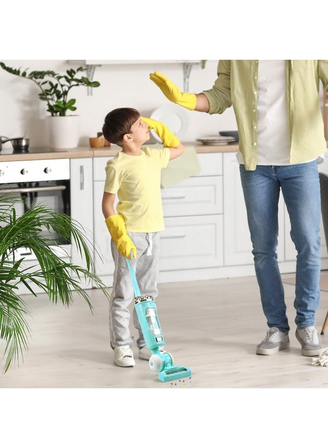 PLAY Kids Vacuum Cleaner Toy Set For Toddlers 2Pcs Toy Vacuum Sets For Toddlers 3+ Years Old With Sound Effects Baby Play Vacuum Pretend Role Play Household Housekeeping Toys For Children Boys Girls - Image 2