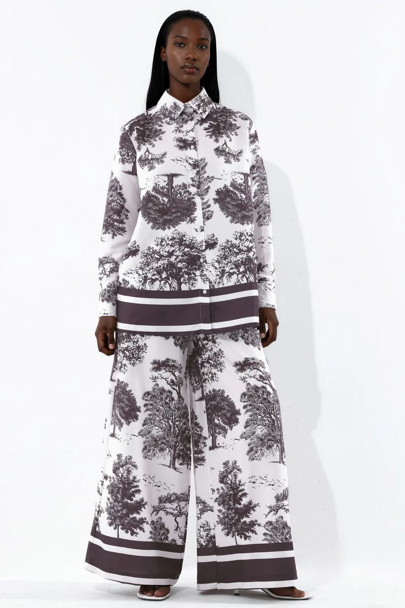 Jennyfer Cotton-Viscose Two-Piece Coord
