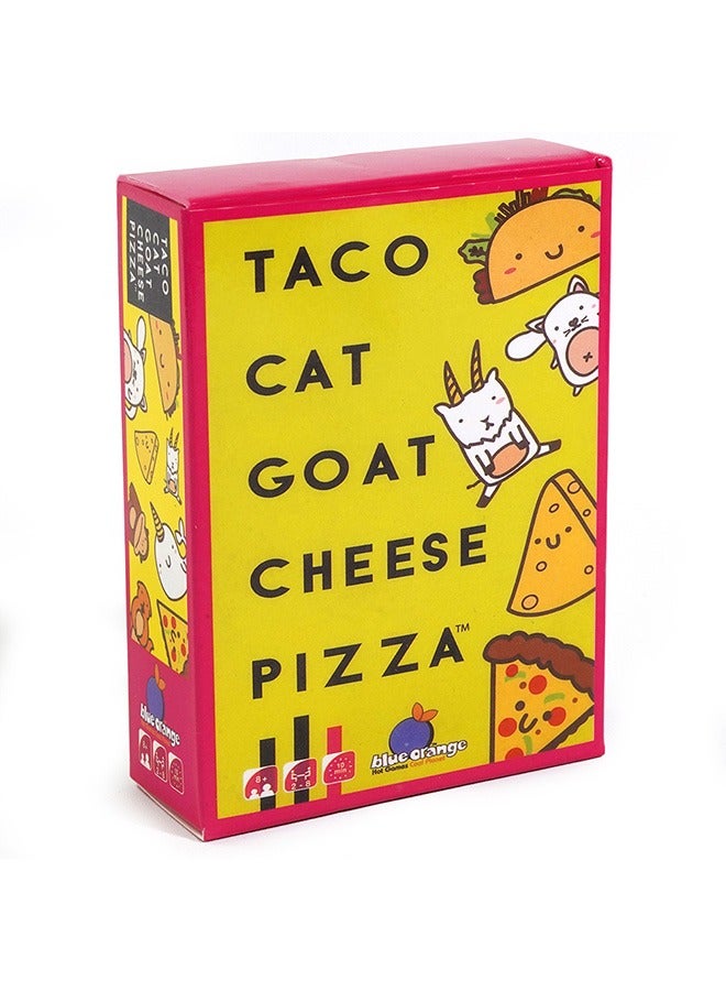 Beauenty Taco Cat Goat Cheese Pizza Card Game Ages 8+ 2-8 Players 10-30 Minute Playing Time