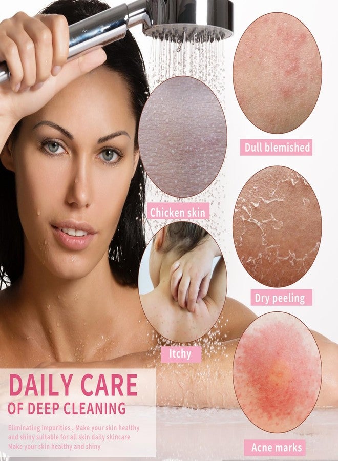 براساكو مجموعة براساكو من قطعتين من إسفنجة التقشير الأفريقية، إسفنجة تقشير الظهر الأفريقية للاستحمام، إسفنجات استحمام شبكية طويلة أفريقية، ليفة تقشير للنساء والرجال، مستلزمات غسل الجسم - Image 4