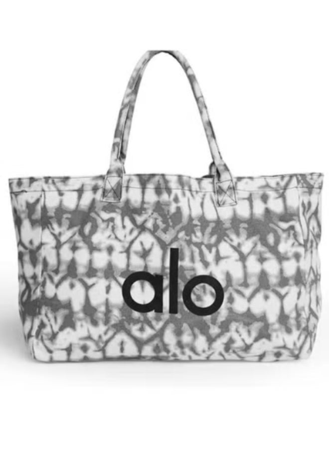 Alo World Alo Yoga Canvas Tote Bag - Versatile Gym & Shopper Bag for Women - Image 1