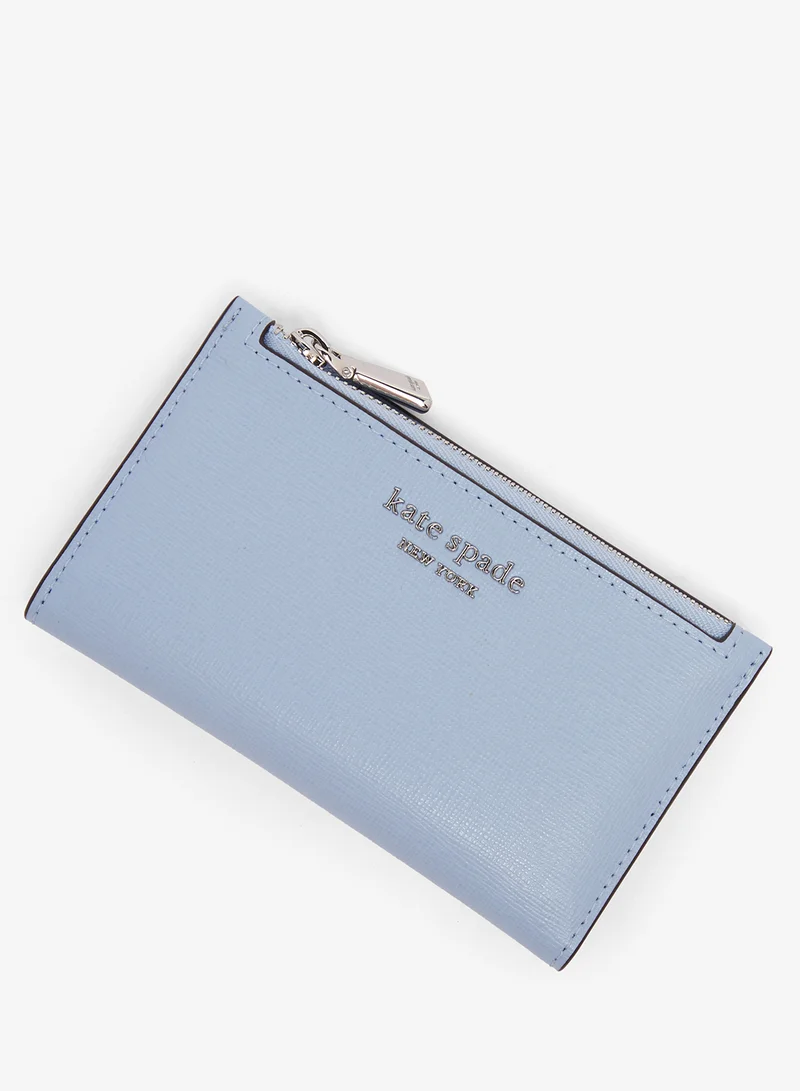 Kate Spade Logo Detail Zip Through Wallets