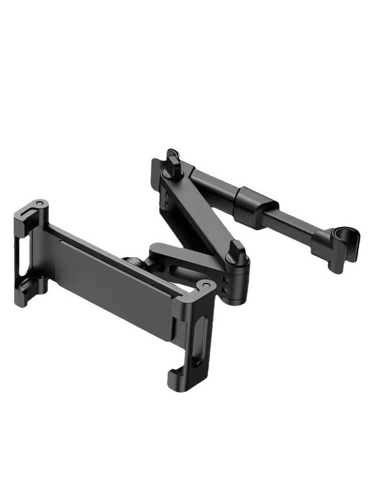 هوديوس حامل هاتف محمول على وسادة خلفية للسيارة تلسكوبي، حامل مقعد خلفي للسيارة، حامل تابلت سريع التركيب، حامل تلسكوبي، حامل دوار للهاتف اللوحي في مقعد السيارة الخلفي، مناسب لجهاز iPad Air Mini والأجهزة مقاس 4.7-12.9 بوصة - Image 1