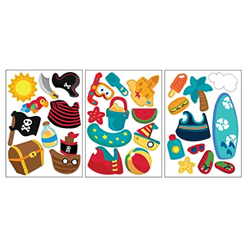 Stephen Joseph Magnetic Dress-Up Doll, Dino - Image 4