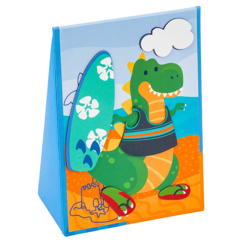 Stephen Joseph Magnetic Dress-Up Doll, Dino - Image 5