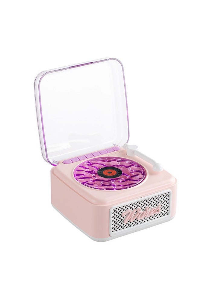 Retro White Noise Wireless Small High-Frequency Bluetooth Speaker - Image 1