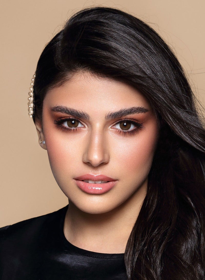 بيلا عدسات لاصقة شهرية ذات لون بني ماسي للاستخدام مرة واحدة - Image 2