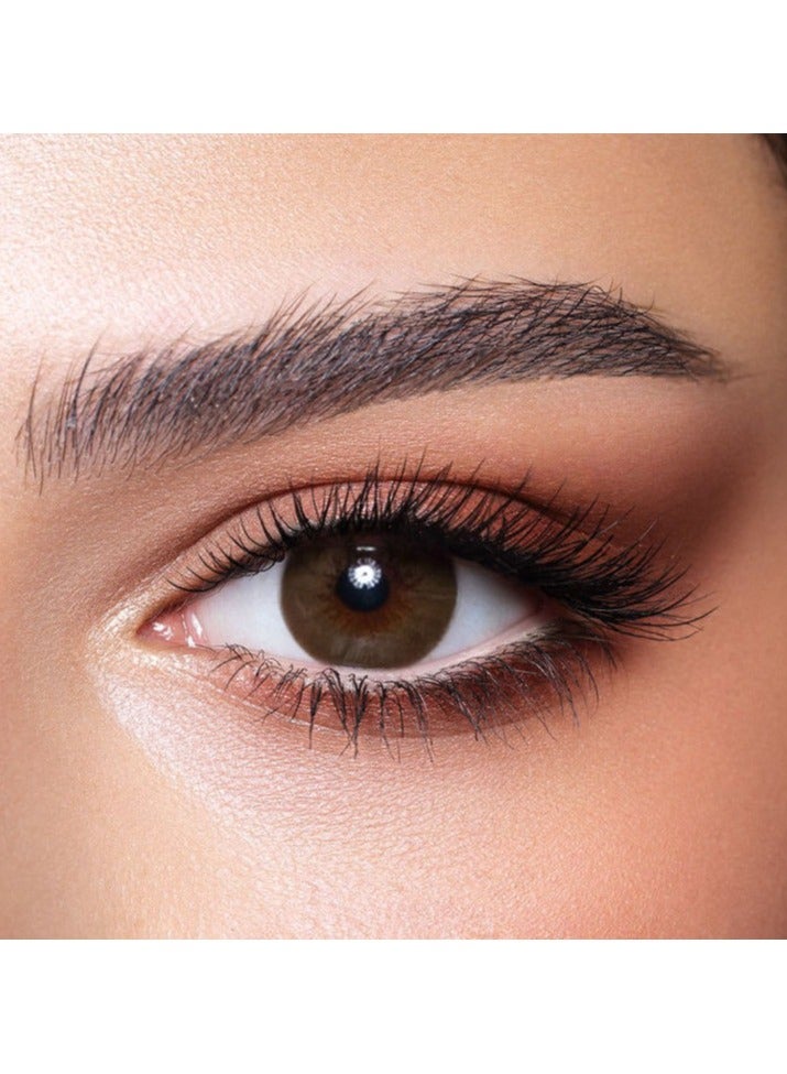 بيلا عدسات لاصقة شهرية ذات لون بني ماسي للاستخدام مرة واحدة - Image 3