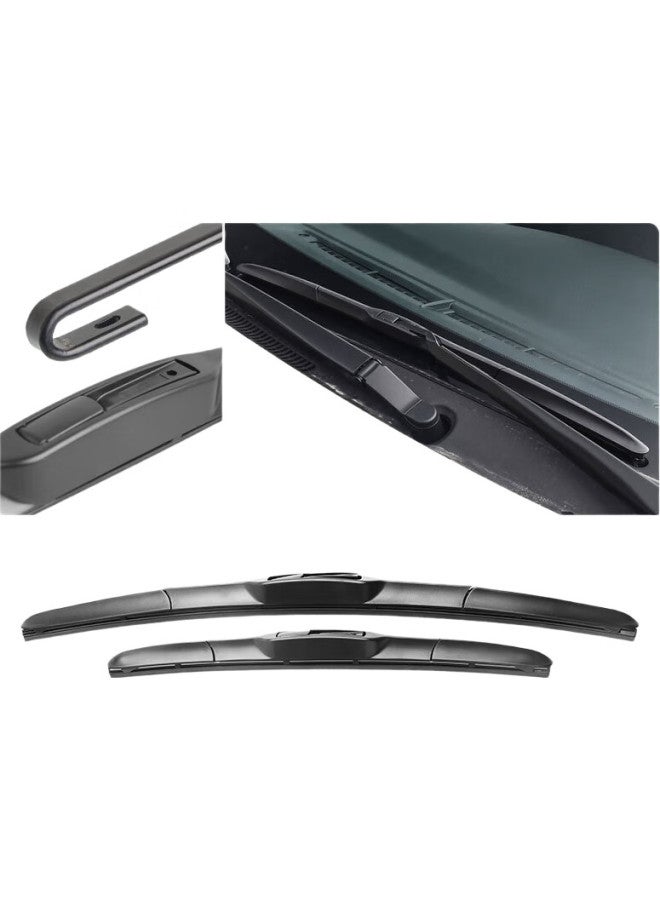 Meisim Toyota Camry 6Th Generation Windshield Wipers, 06 Old Model 07 Rubber Strip, 08 Year 09-10 6Th Generation Wiper Blades 24/20 - Image 1