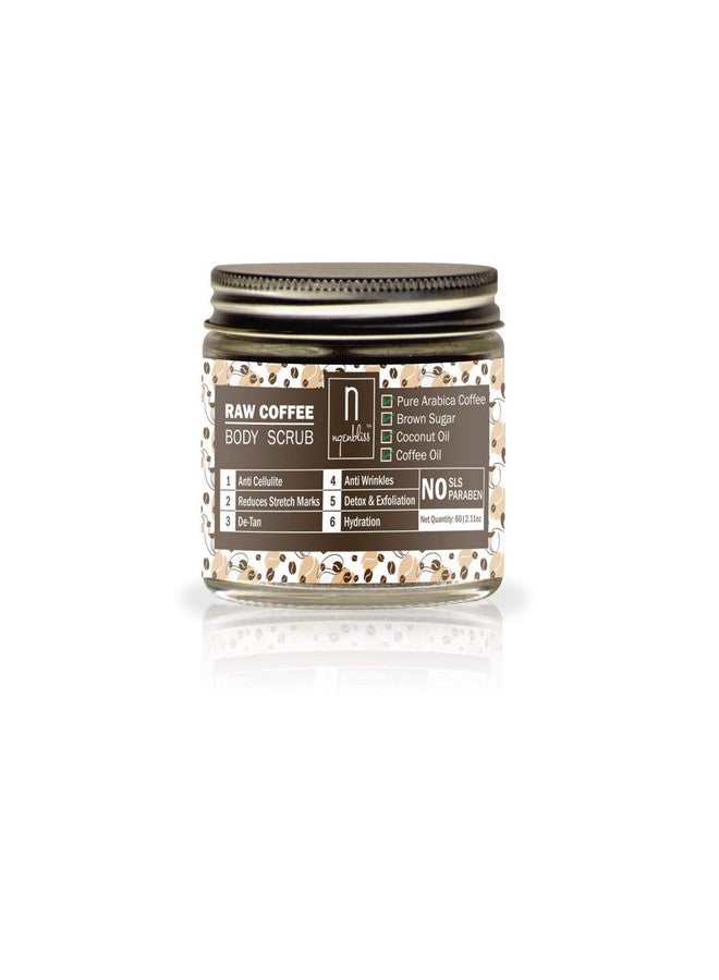 Ngenbliss Raw Coffee Body Scrub | Deep Exfoliation & Tan Removal | Natural Skin Polisher | 60g - Image 3