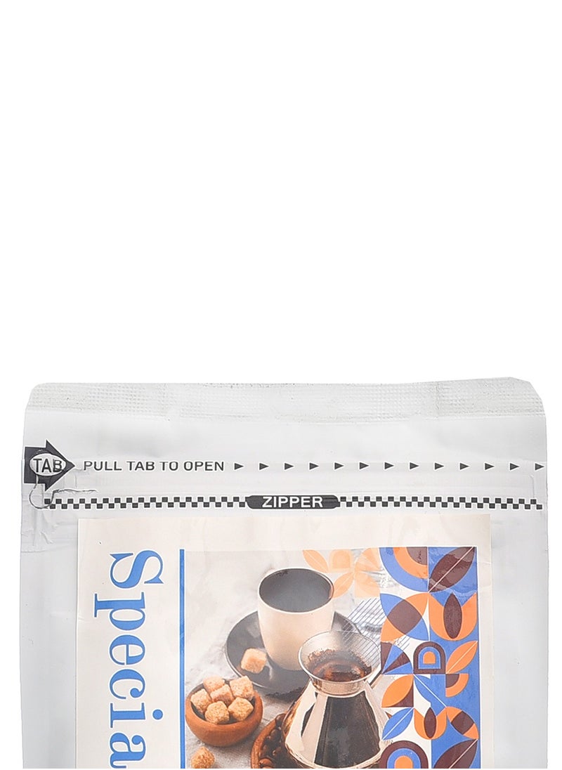 PrimeCaf - PrimeCaf Special Blend & High Quality Turkish Coffee Arabica & Robusta, Medium Roasted, with cardamom, 250 gm - Image 1