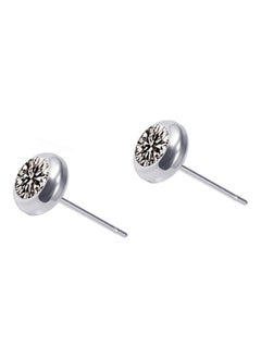 Unisex Rhinestone Ear Stud Earrings