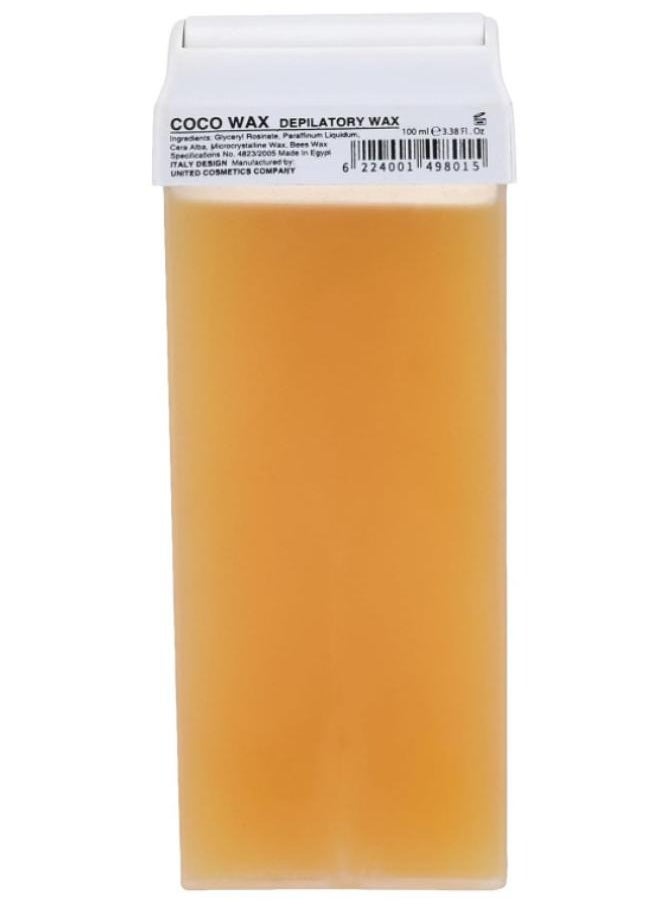 Coco - Cera Italy Roll On Wax Honey 100ml - Image 1