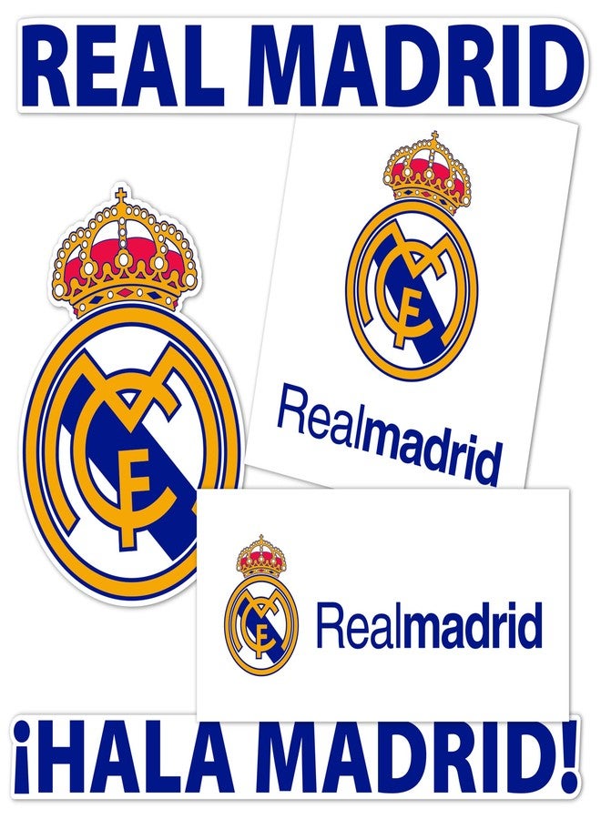 ديزرت كاكتوس ملصق صبار صحراوي لنادي ريال مدريد لكرة القدم، ملصق فينيل، لوس بلانكوس مدريديستاس، كرة قدم، كمبيوتر محمول، زجاجة ماء، سيارة، سجل قصاصات (النوع 2-1) - Image 1