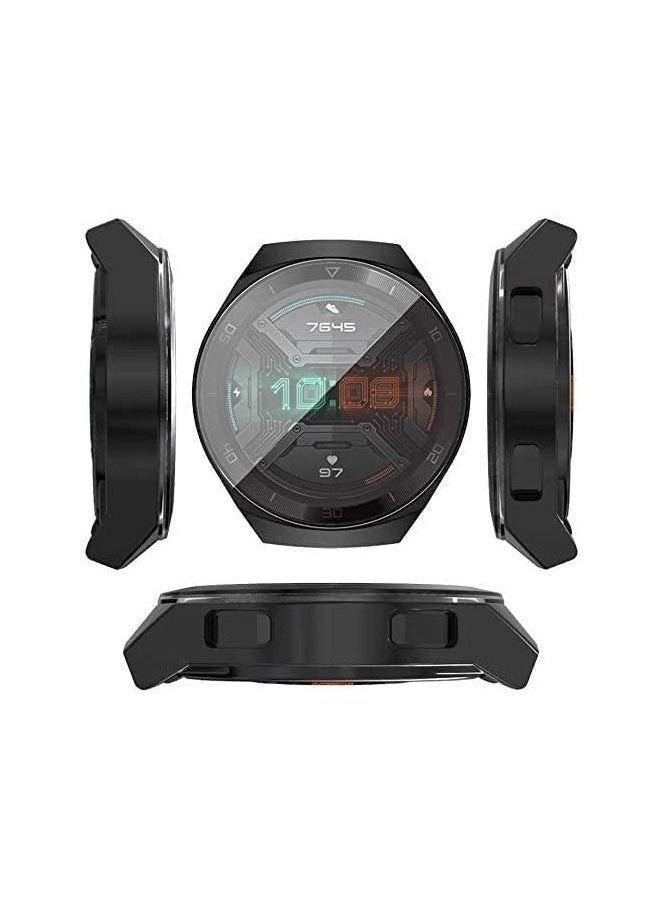 Muyixin غطاء حماية TPU ناعم مطلي بالكهرباء لساعة Huawei Watch GT2e الذكية  - Image 3