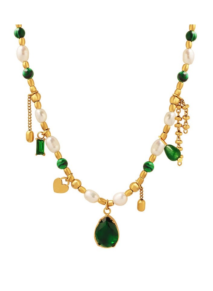 Shero Tassel colored pearl necklace - Image 1