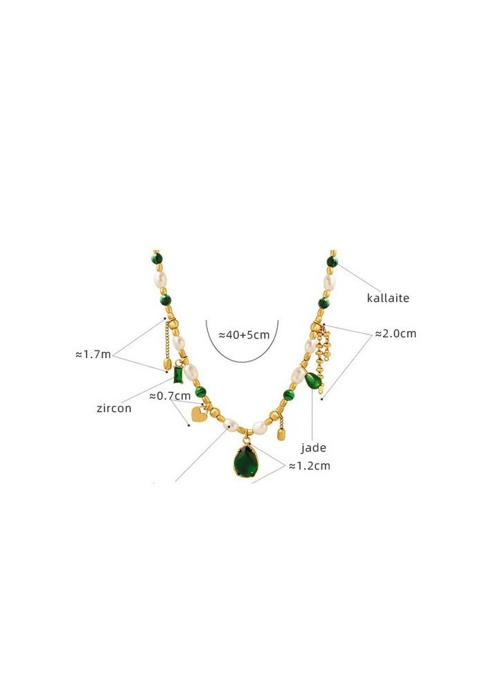 Shero Tassel colored pearl necklace - Image 2