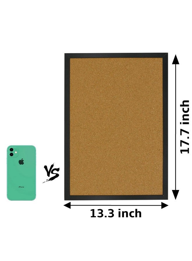 OWLKELA Cork Bulletin Board 17.7"X 13.3", Notice Pin, Ideal For Office & Home Decor, School Message Or Vision - Image 2
