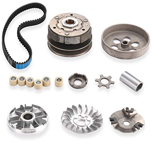 Cleo مجموعة ق clutch لسيارة CLEO Jog 90cc تشمل تجميع القابض وتجميع المتغير مع حزام 788 مناسب لمحركات 50cc 90cc 2 Stroke 1PE40QMB 1E50QMF Minarelli Jog